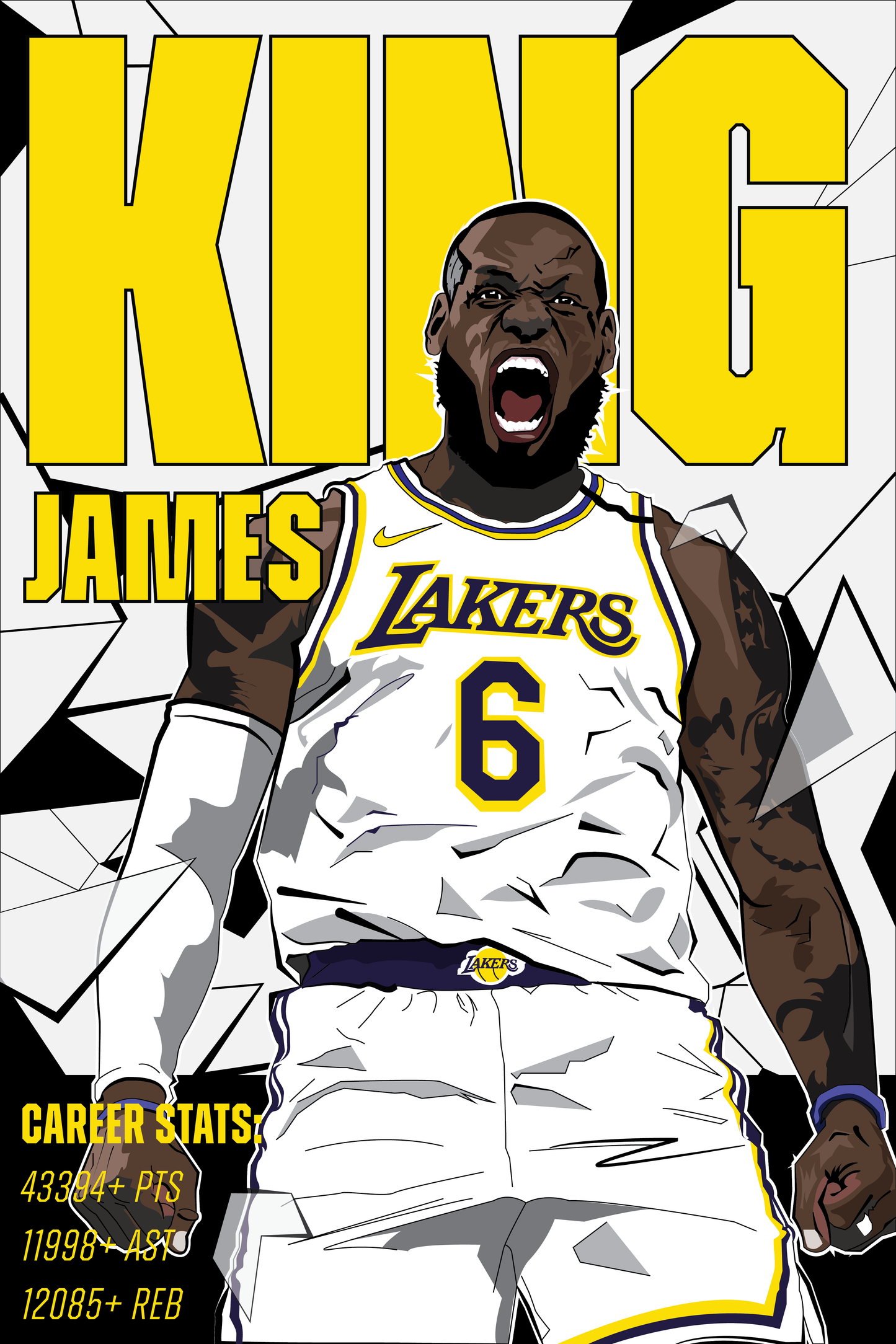 12x18 Lebron